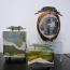 Box with Lid, Raku, Assorted $125-$140